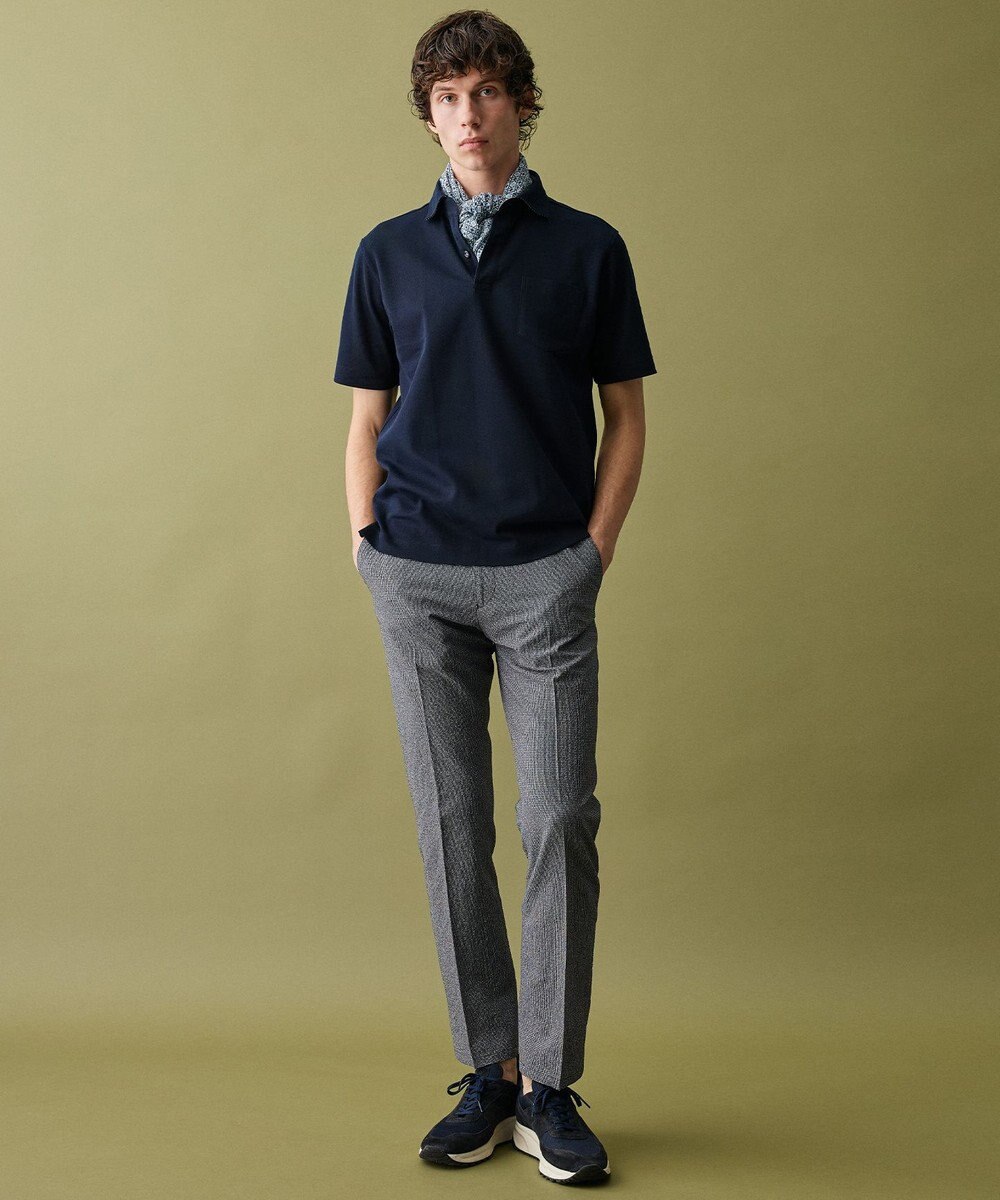 JOSEPH ABBOUD 【ウエストも伸びる！/驚きの多機能性】ライトウェーブライトパンツ 