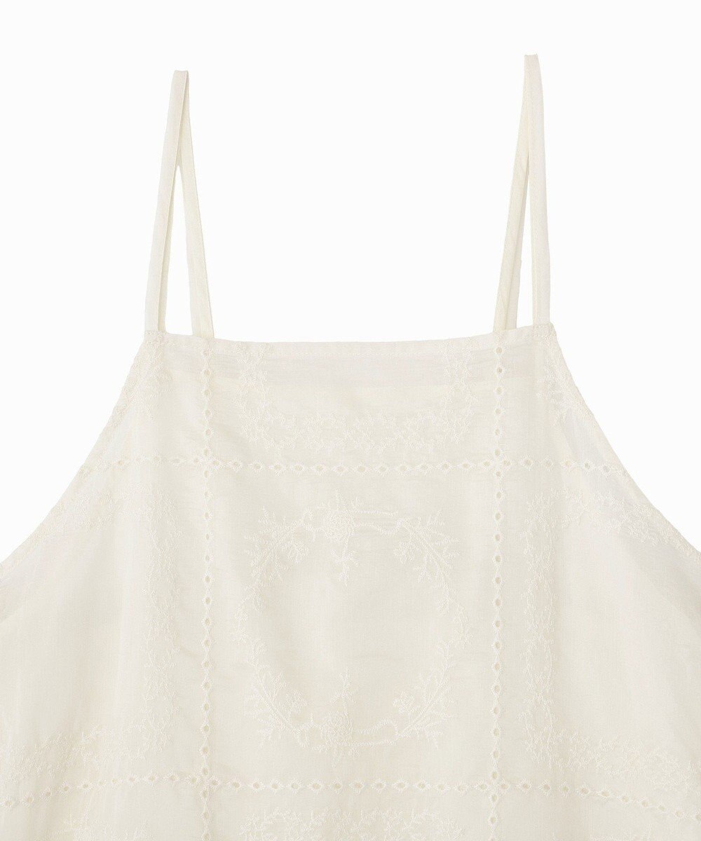 AMERICAN HOLIC シアー刺繍キャミワンピース（ペチコート付き） 