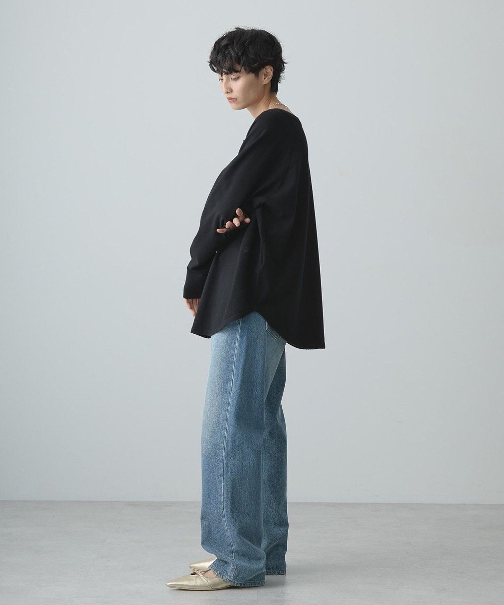 AMERICAN HOLIC ２ＷＡＹバイパチヘンリーネックニットプルオーバー 