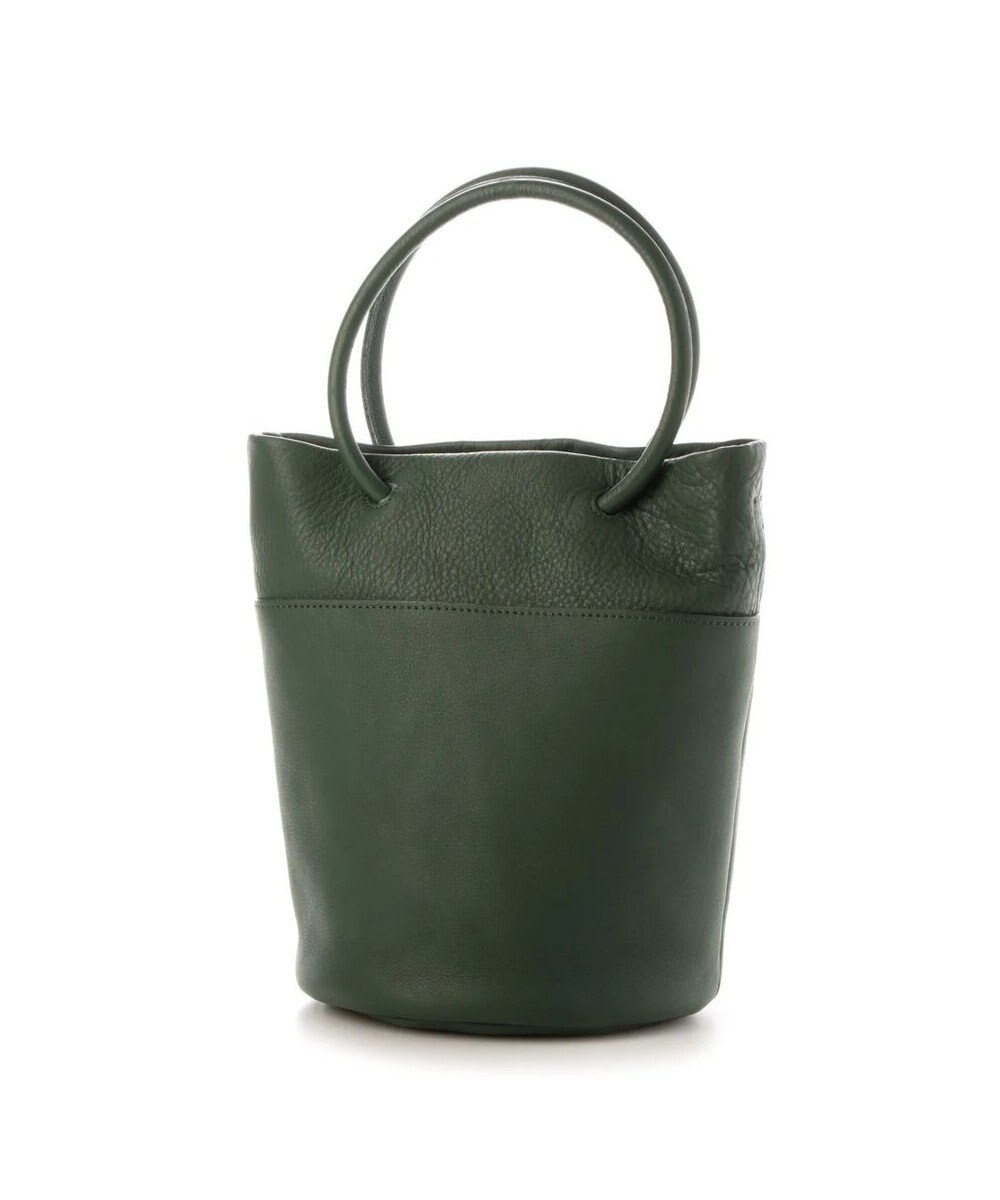 UNBILLION 【テレビ ドラマ着用アイテム】ペルケ perche / 姫路レザー丸手ハンドル2wayバケツバッグ 