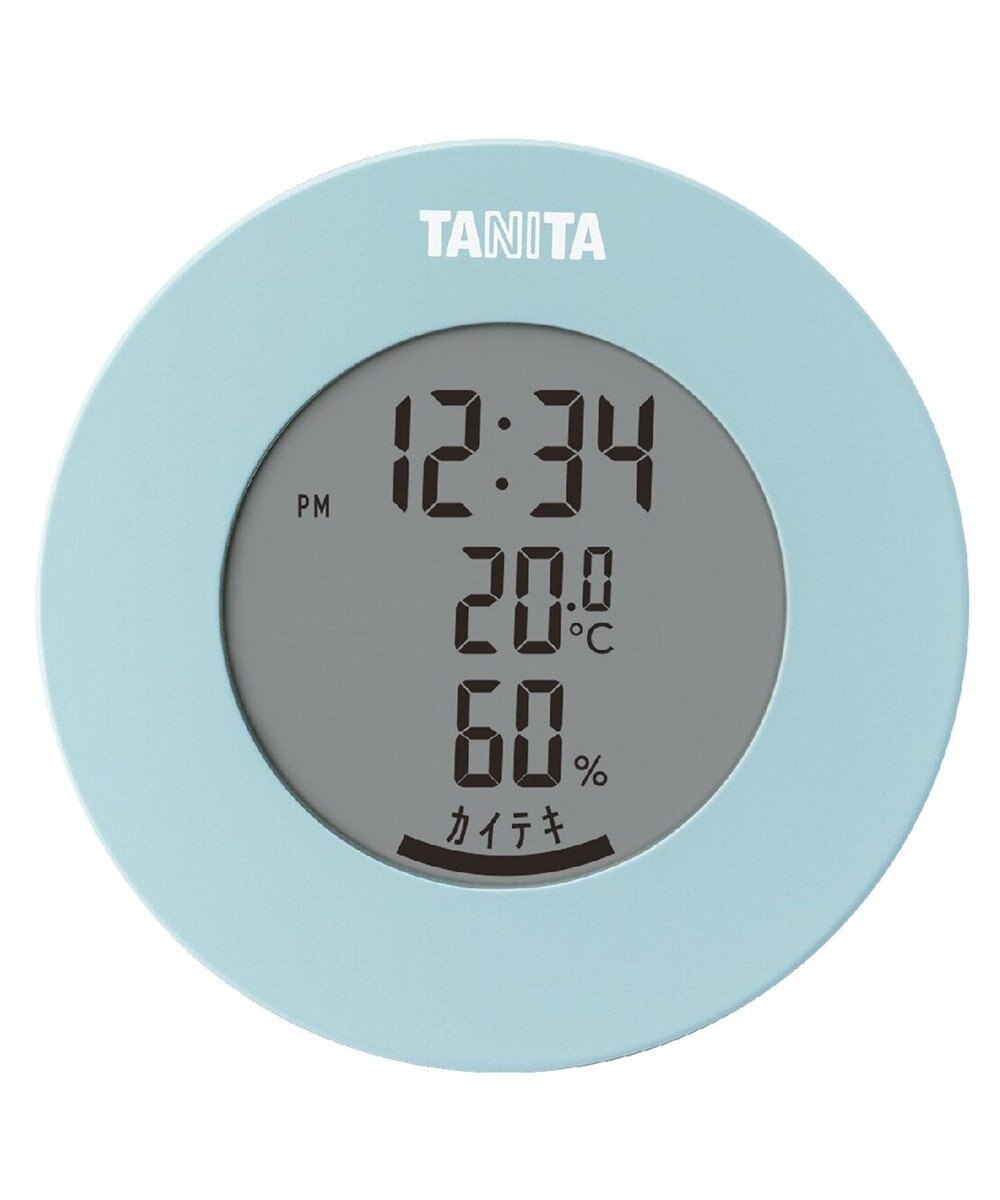 YAMATO テーブル＆キッチン 【タニタ】デジタル温湿度計  ライトブルー  TT-585-BL 