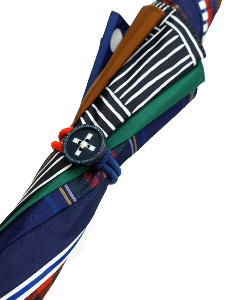 +RING レディース向け プラスリング 長傘60cm X'masバージョン T1291 