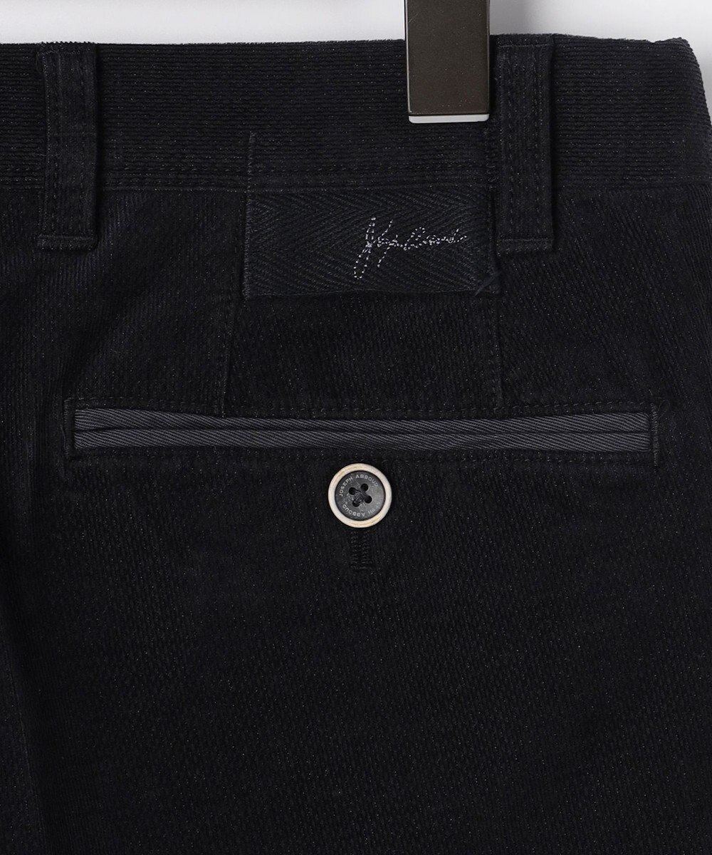 JOSEPH ABBOUD 【ウエストも伸びる！/暖かパンツ/オーガニックコットン使用】ライスコールストレッチパンツ 