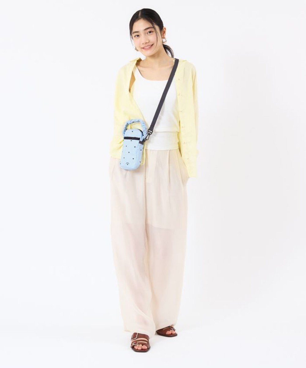 LeSportsac GH MINI PHONE XBODY/フレッシュブラックハーツ 