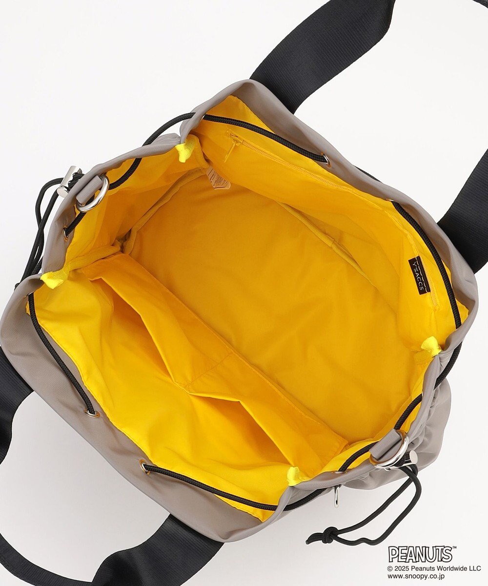 Y'SACCS SNOOPYデザイン 2way巾着トート(クッキー） 