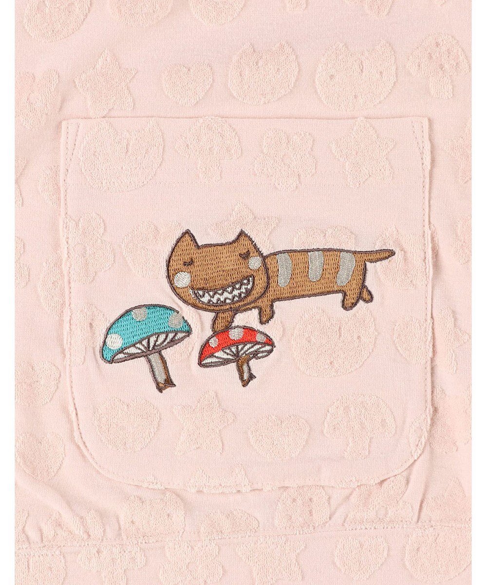 tsumori chisato SLEEP ツモリチサト パジャマ 長袖 長ズボン 綿混(本体) パイル素材 上下セット 前開き tsumori chisato SLEEP UDX556 /ワコール 