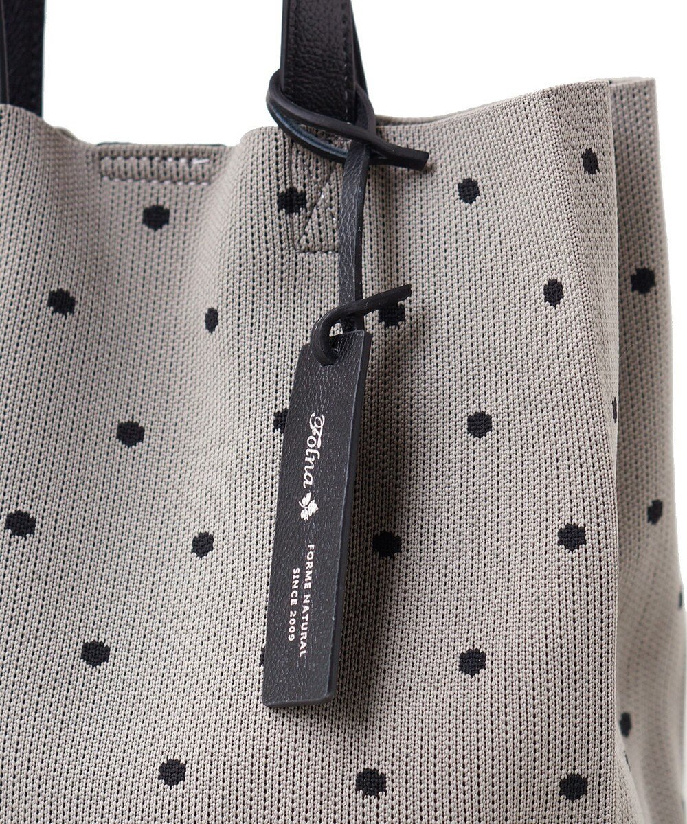 FOLNA RD ニットショッパートートバッグ 