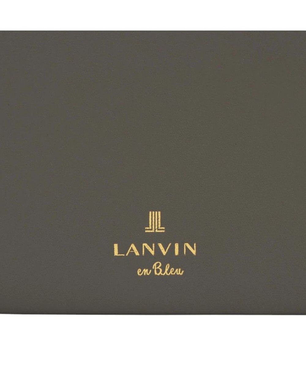 LANVIN en Bleu イエナ 2つ折り中Lファスナー財布 