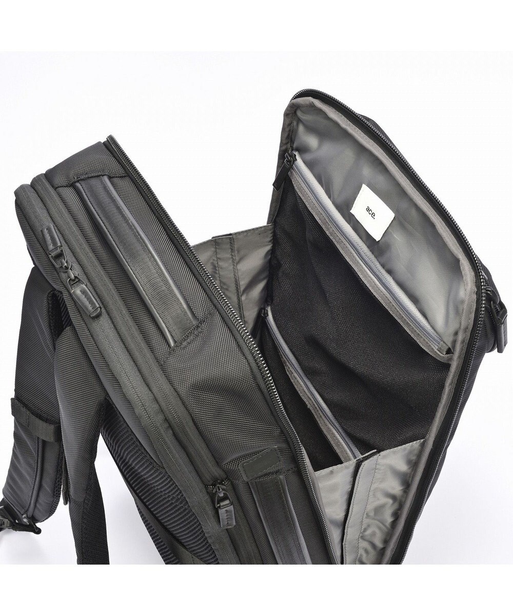 ACE BAGS & LUGGAGE ace. デュアルポーズ A4ファイル 15.6インチPC収納 エキスパンド ビジネスリュック 35113 
