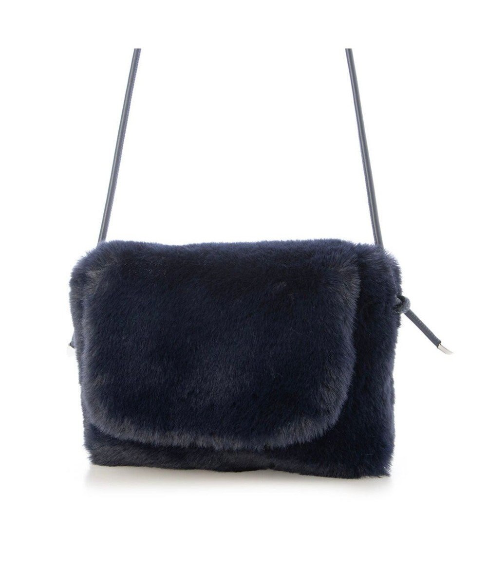 UNBILLION カシュカシュ cachecache / エコファーシンプルフラップショルダー 