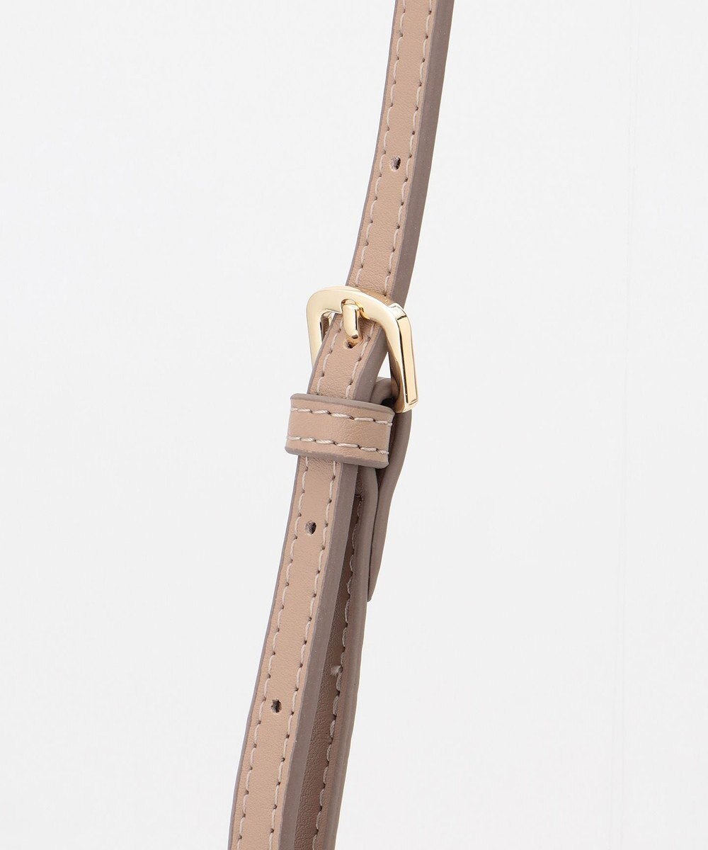 J.PRESS LADIES 【2way】スプリットレザー ナノポシェット バッグ 