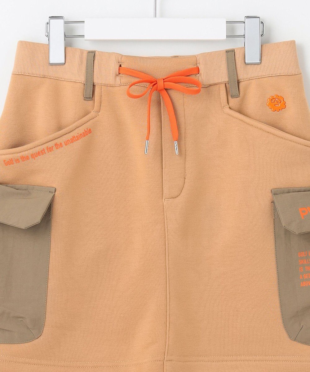 PW CIRCULUS 【WOMEN】裏毛カーゴスカート 