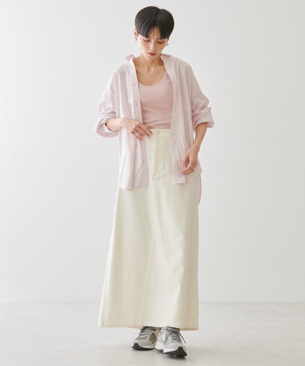 AMERICAN HOLIC サラックールバックタックシャツ 