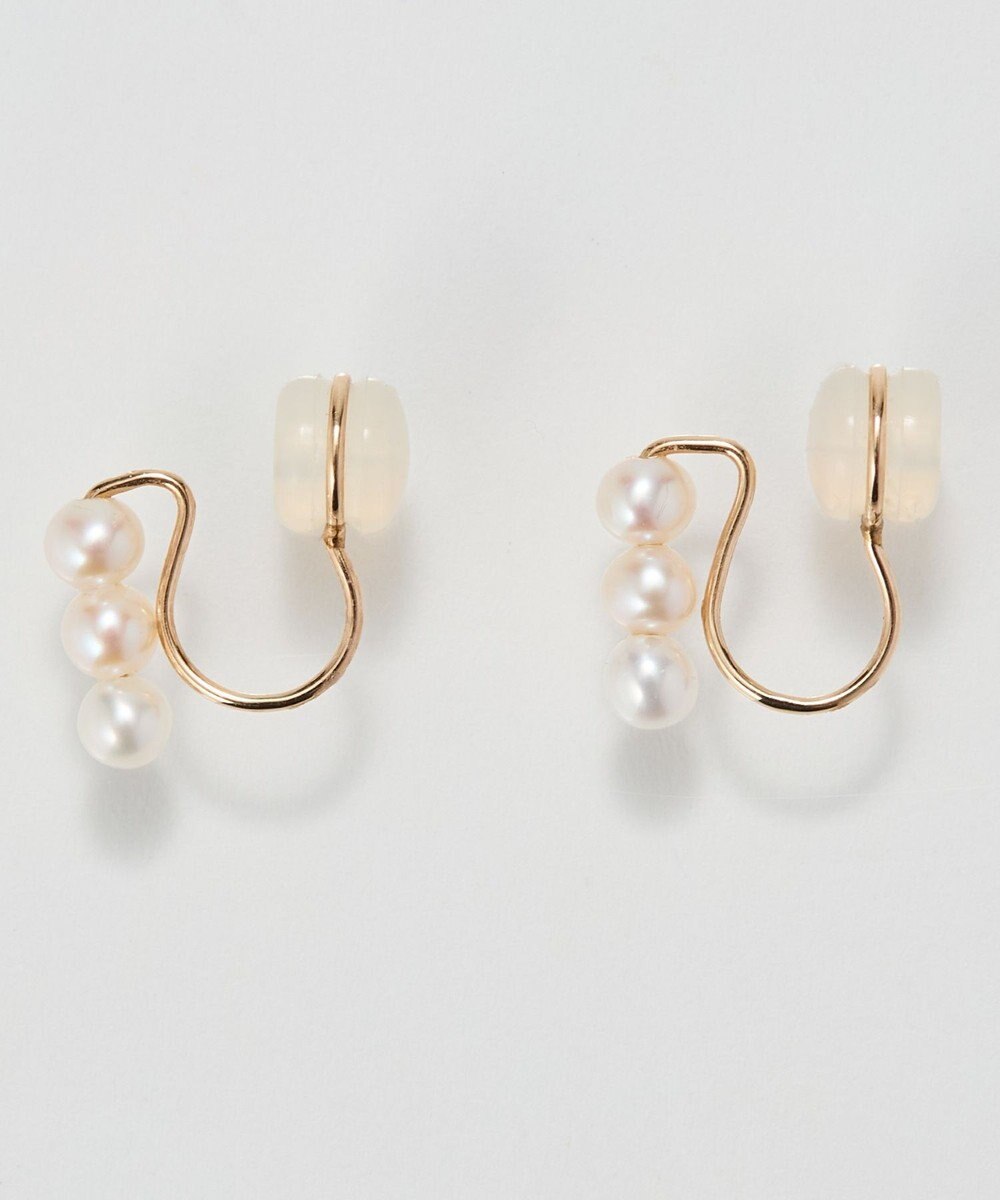 Phoebe 【K10】ノーブルパールイヤリング 