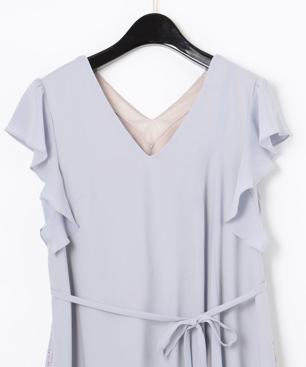 GRACE CONTINENTAL バックレースドレス 
