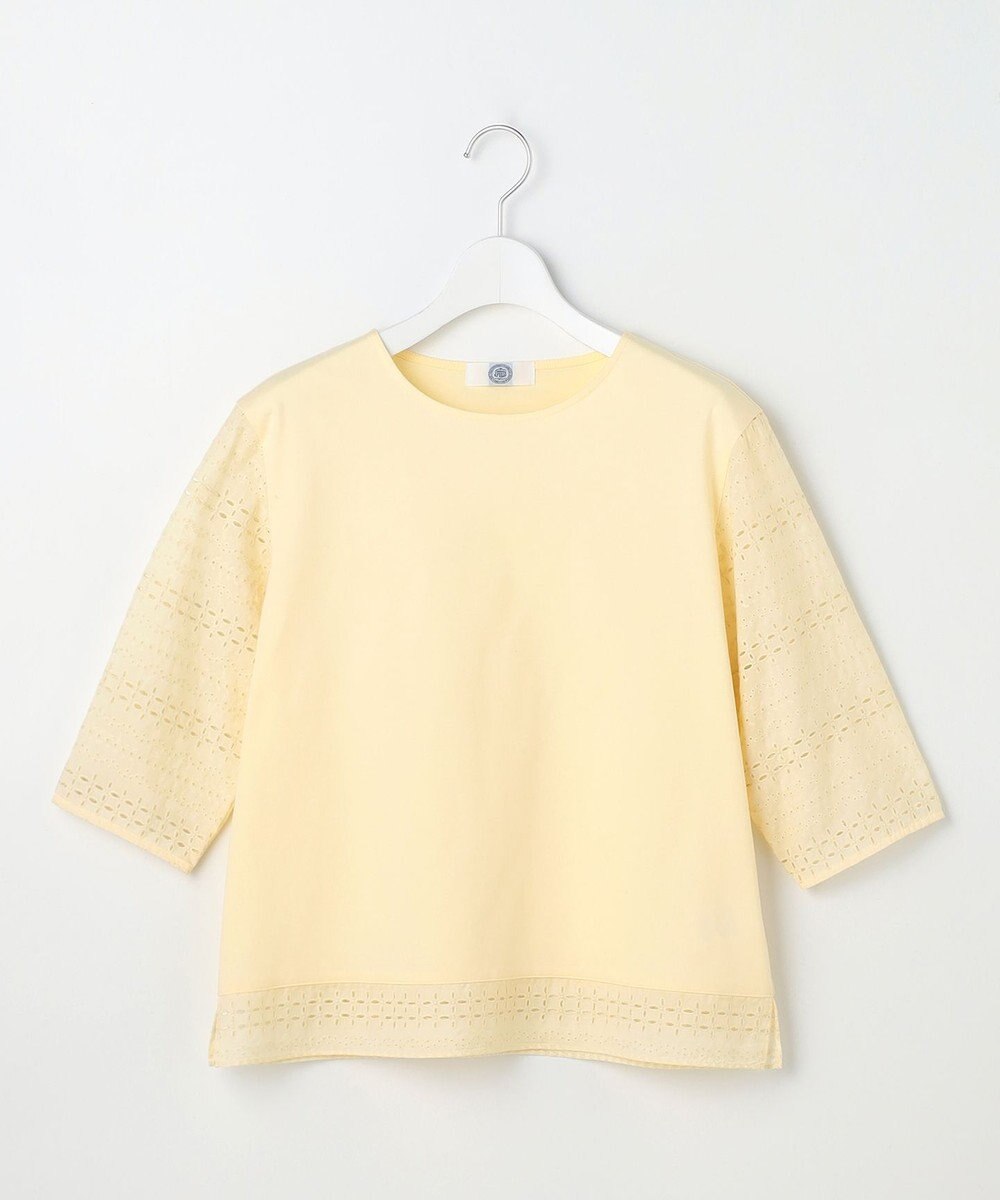 J.PRESS LADIES S スムースジャージー 刺繍 カットソー 