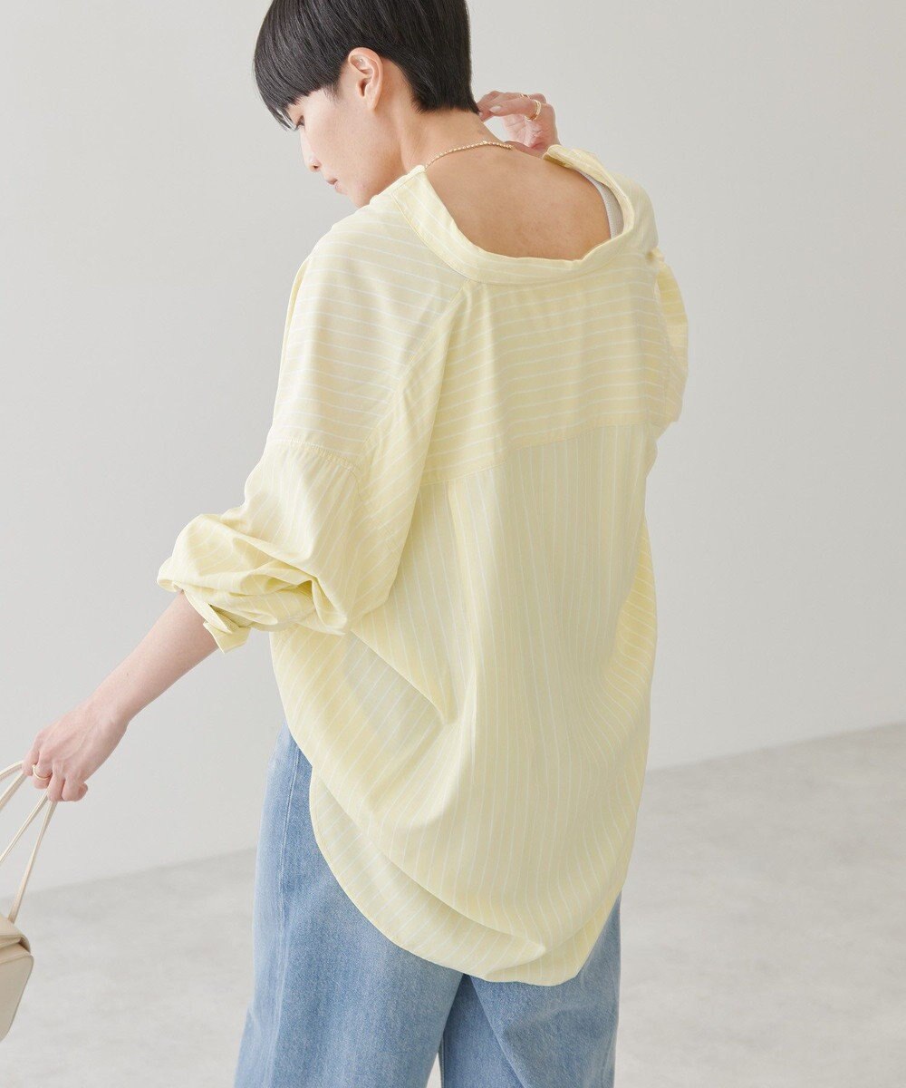 AMERICAN HOLIC サラックールバックタックシャツ 