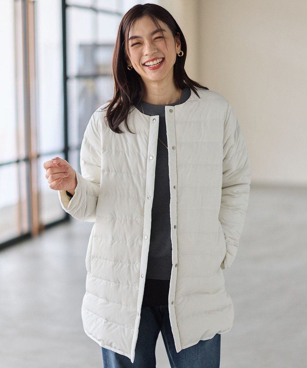 ANY フレンチダウンロングコート 