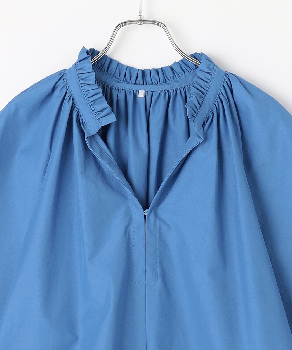 #Newans 【ANSWER for 骨格ナチュラル】ギャザーネックフレアスリーブチュニック 