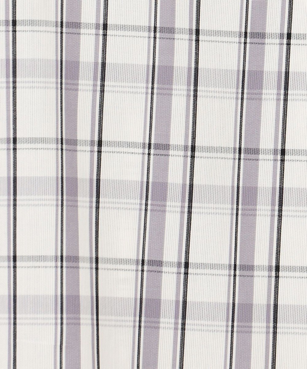 ANY SIS S 【洗える】ピケチェックT ブラウス 