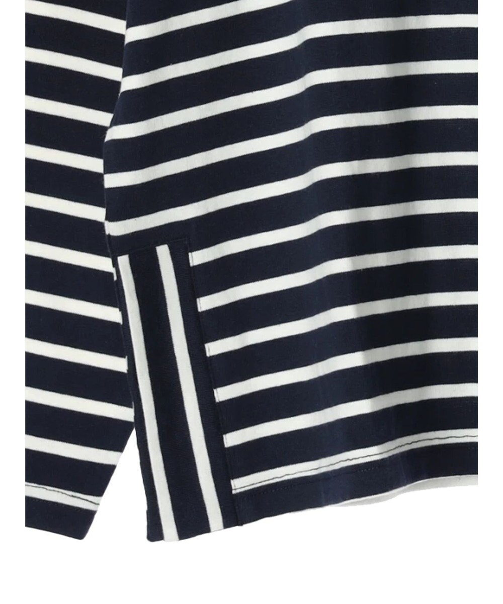 CRAFT STANDARD BOUTIQUE ボーダーサイドスリットプルオーバー 