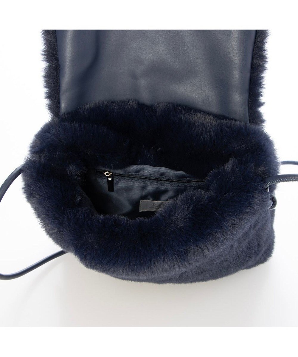 UNBILLION カシュカシュ cachecache / エコファーシンプルフラップショルダー 