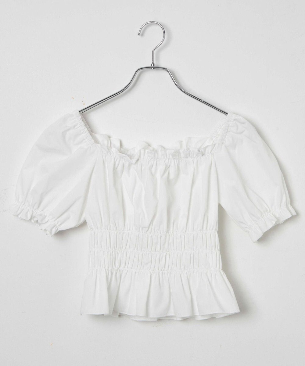 WEGO オフショルシャーリングブラウス 