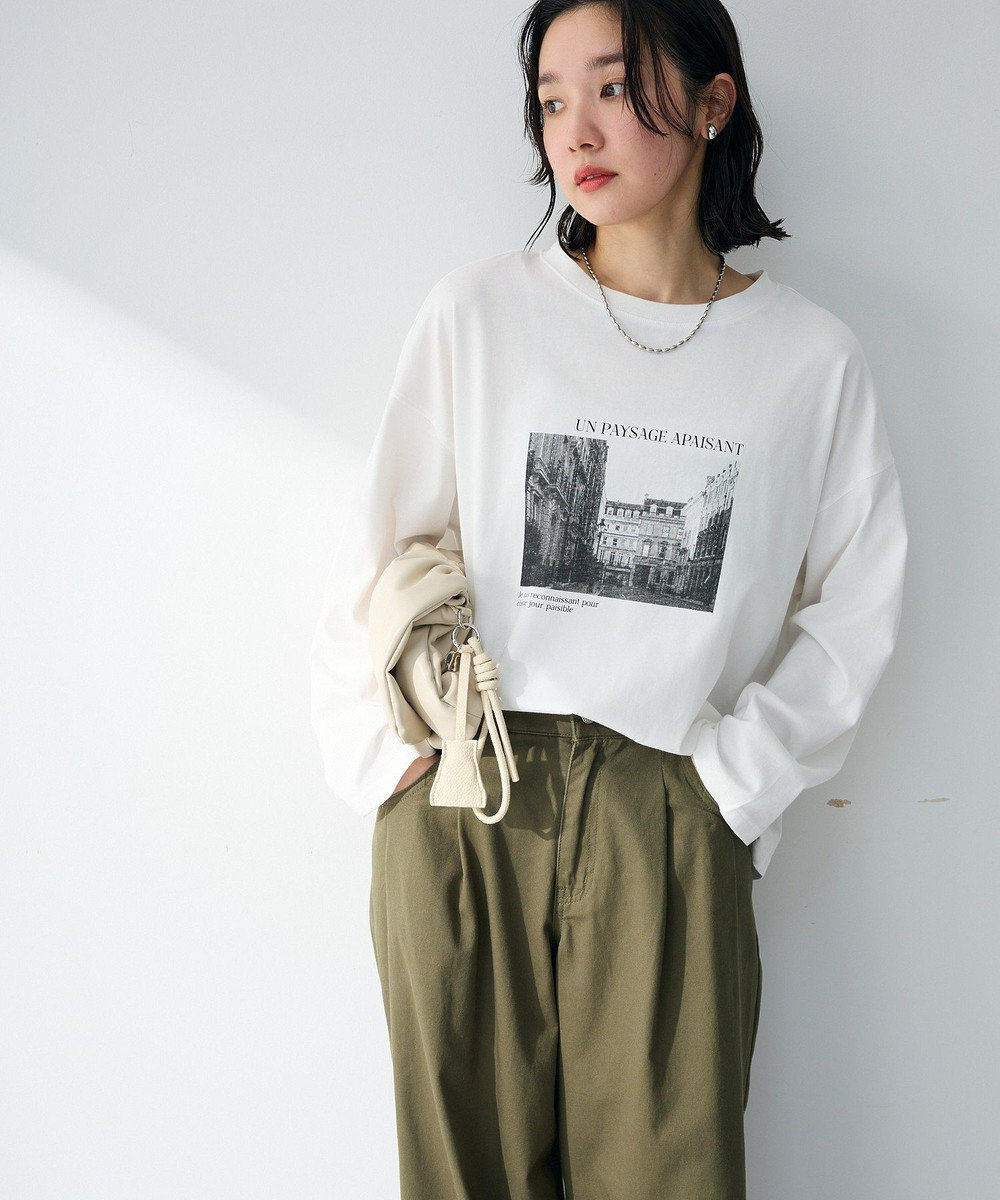 Green Parks アソートロゴ長袖ＴＥＥ 