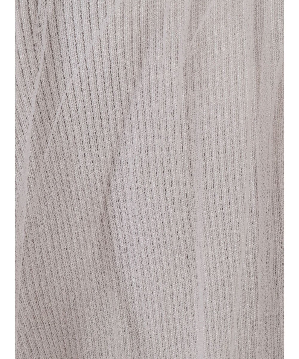 earth music&ecology チュールドッキングノースリカーディガン 