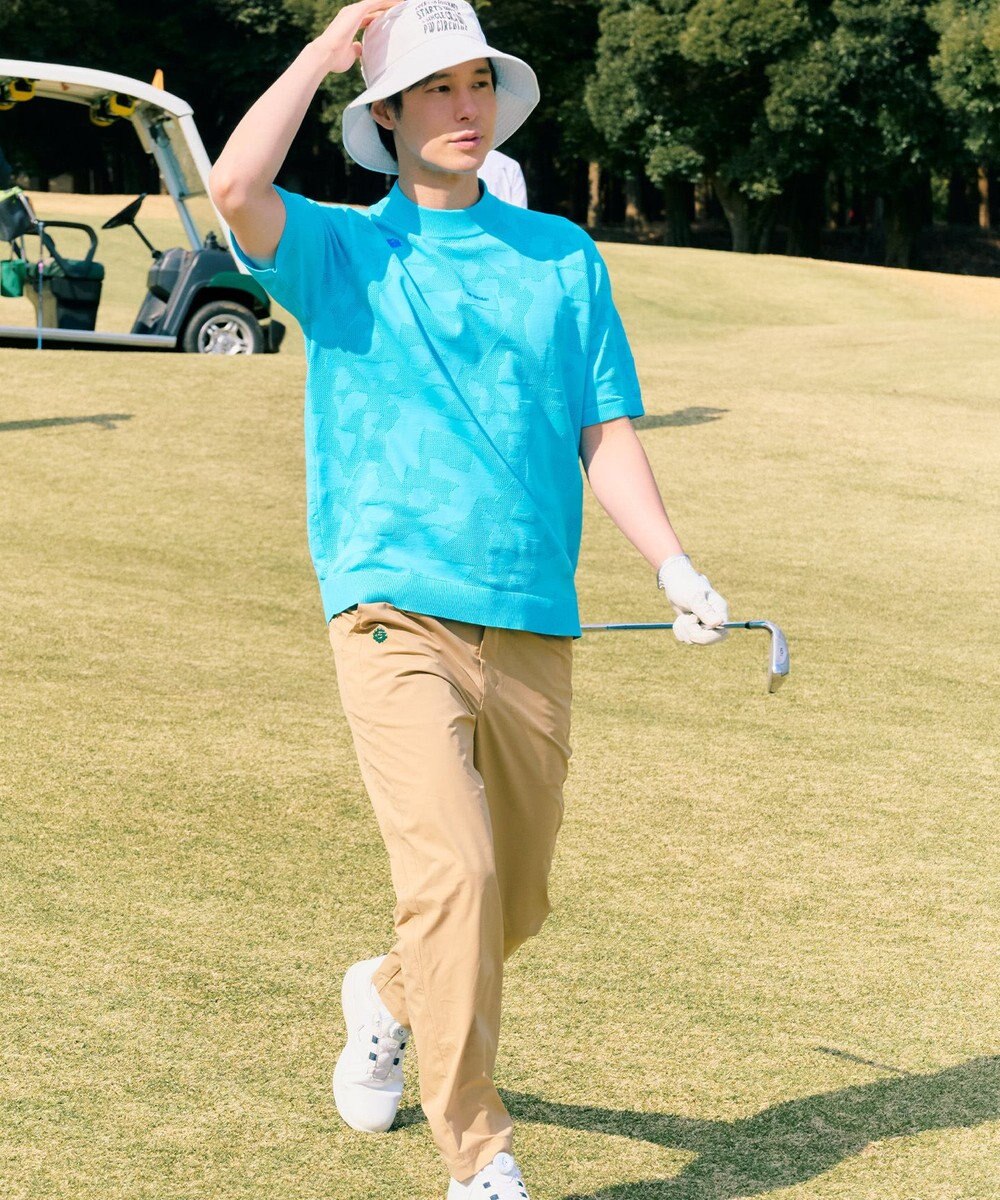 PW CIRCULUS 【花粉がつきにくい】【MEN】BASICテーパードパンツ ゴルフ 