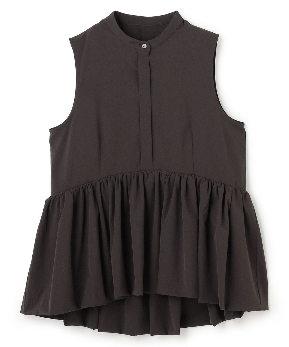 uncrave クールタッチカラータイプライター ペプラムブラウス 