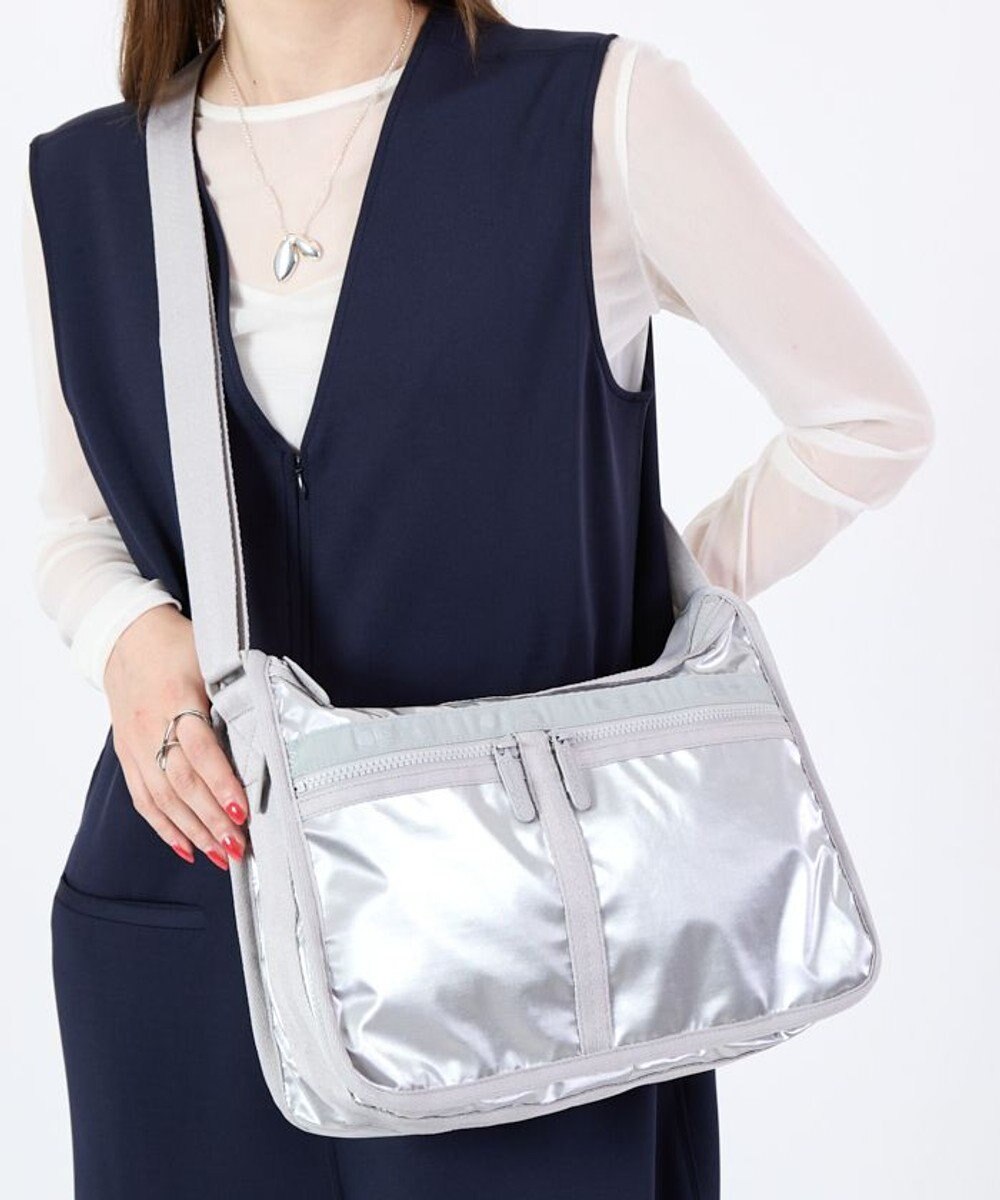 LeSportsac DELUXE EVERYDAY BAG/フロストシルバーシャイン 