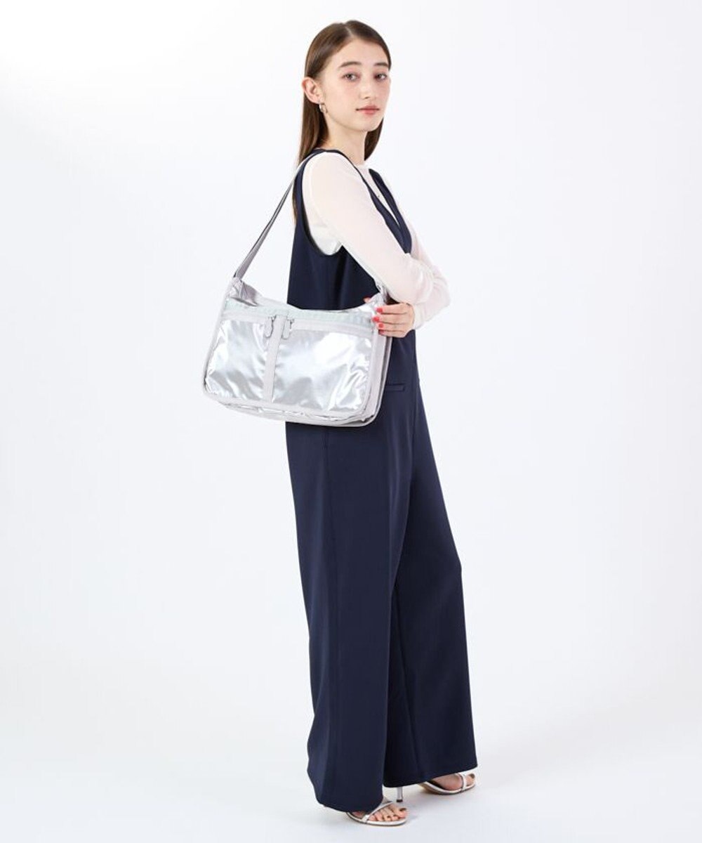 LeSportsac DELUXE EVERYDAY BAG/フロストシルバーシャイン 