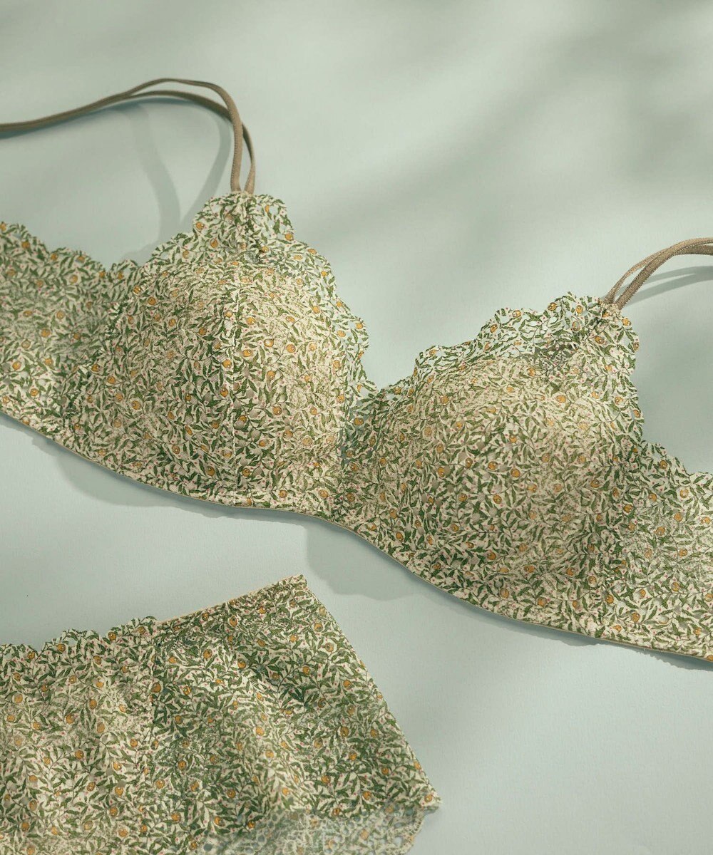 une nana cool MADE WITH LIBERTY FABRIC 特別な日以外の364日つけたくなるブラ 364ブラ レース 