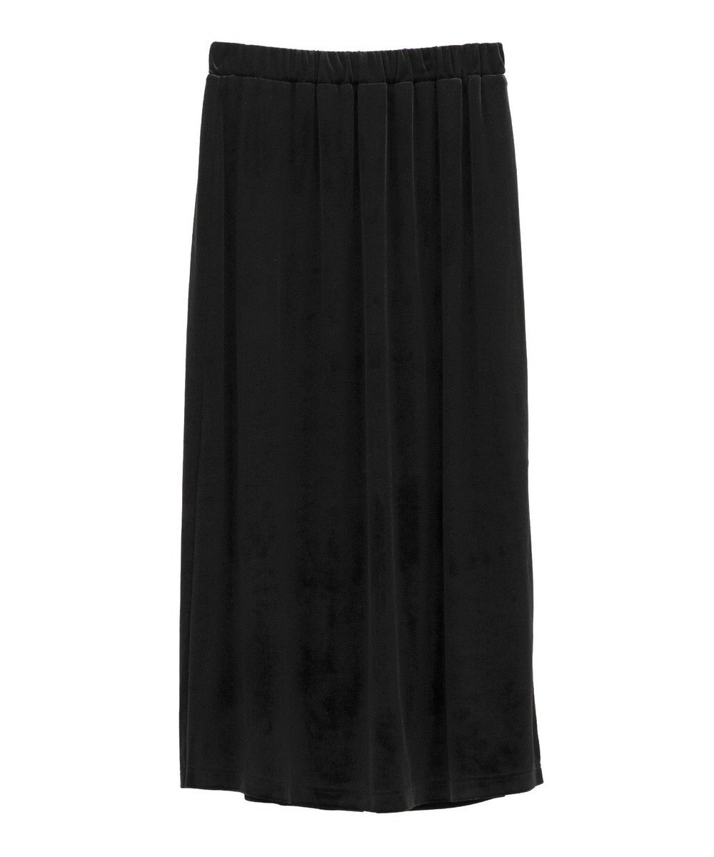 Green Parks ベロアナロースカート 