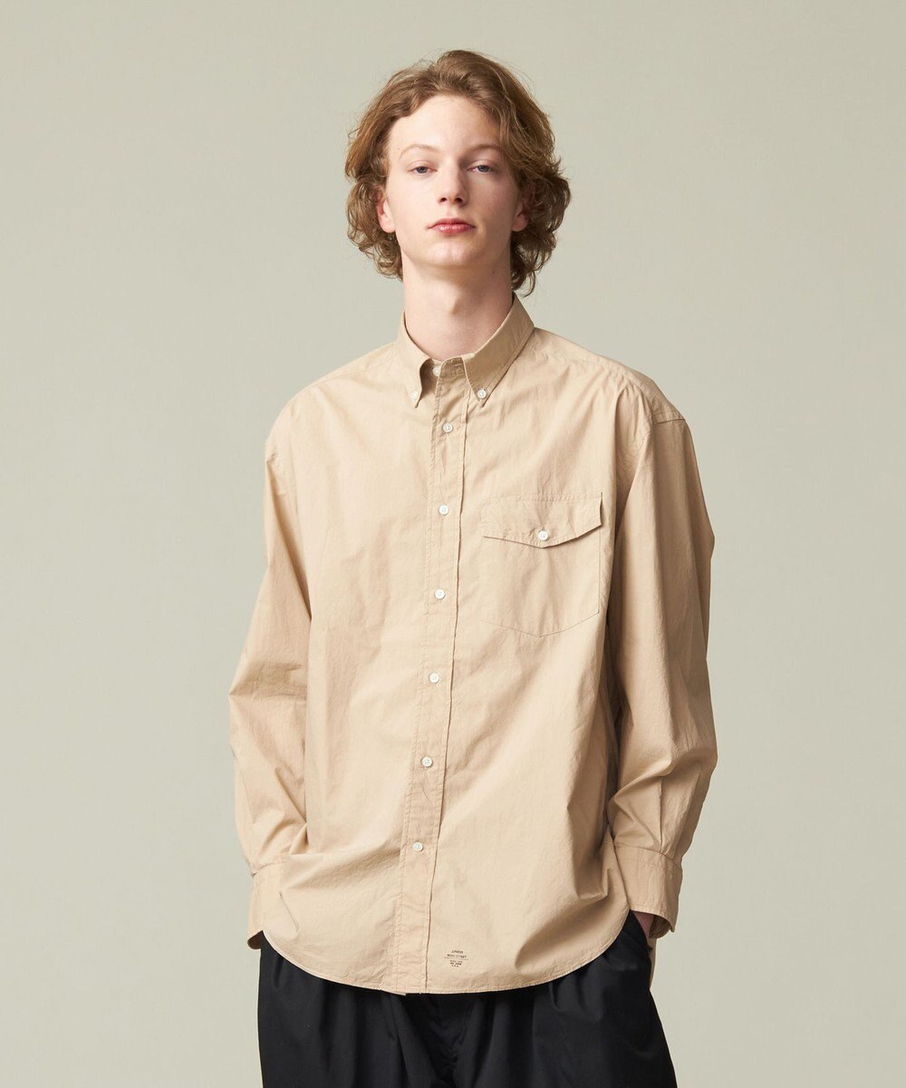 J.PRESS YORK STREET 【UNISEX】タイプライターシャツ/B.D. 