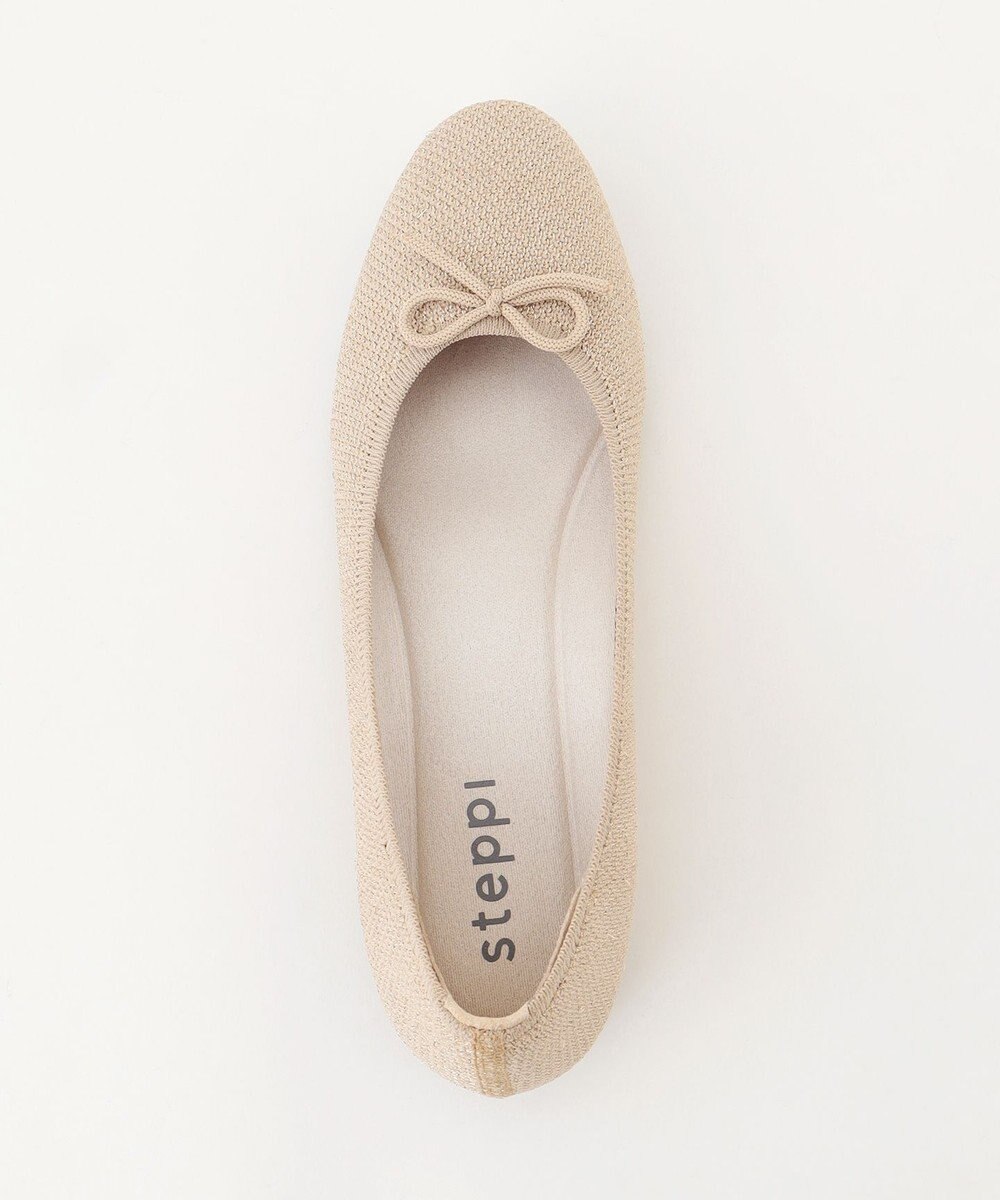 steppi 【洗える/撥水】ラウンド バレエ パンプス 