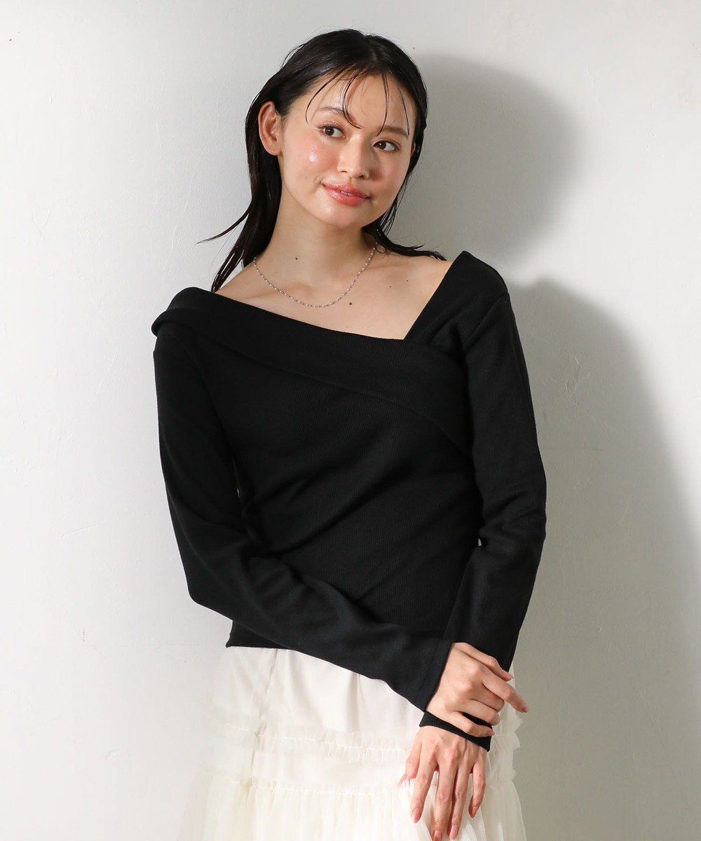 Green Parks ・ｓｗｉｎｇ　ｂｙ　クロスネックプルオーバー 