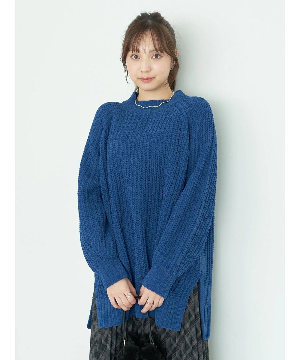 earth music&ecology マットモール片畦チュニック 