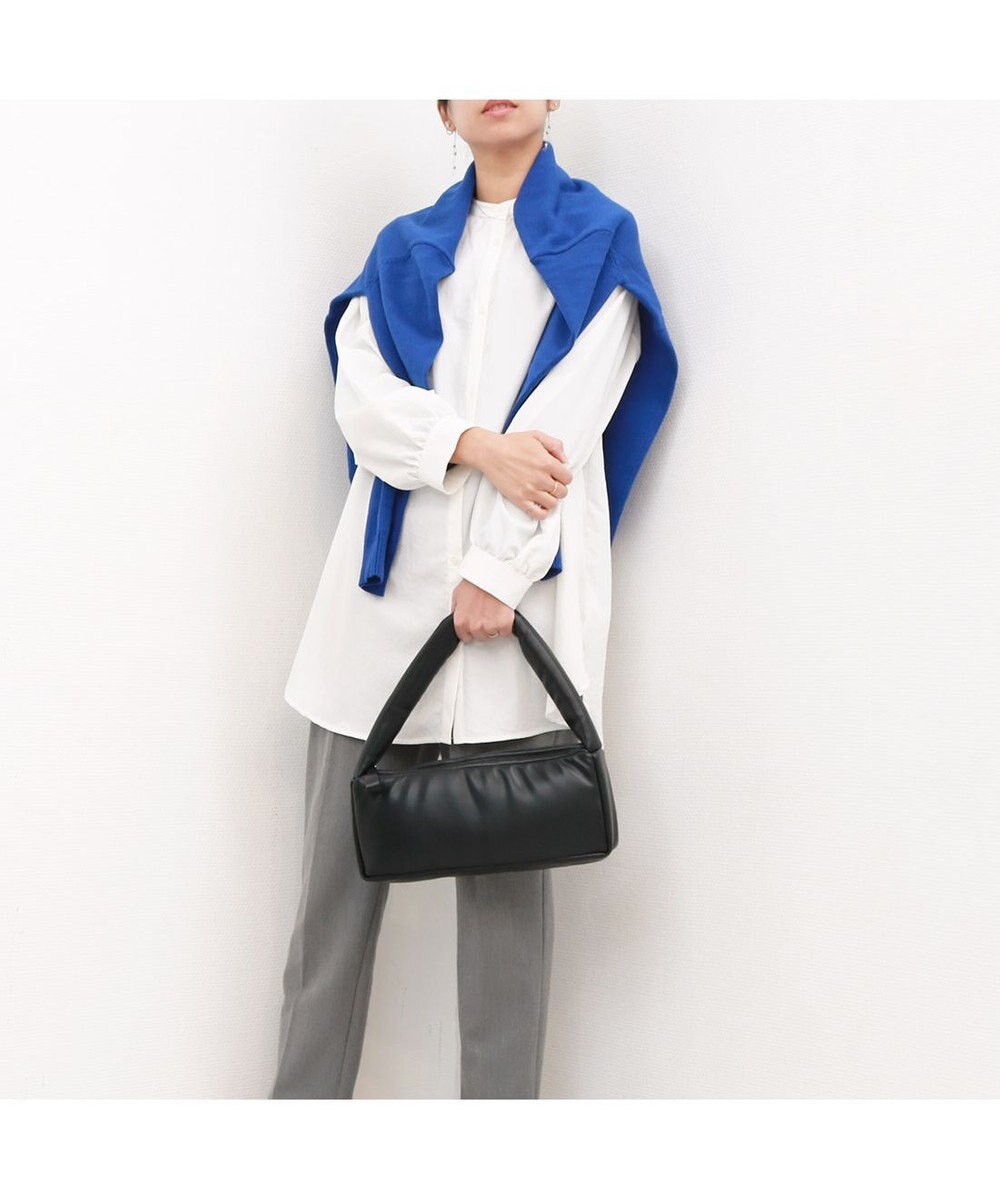 UNBILLION カシュカシュ cachecache / 横長パフバッグ 