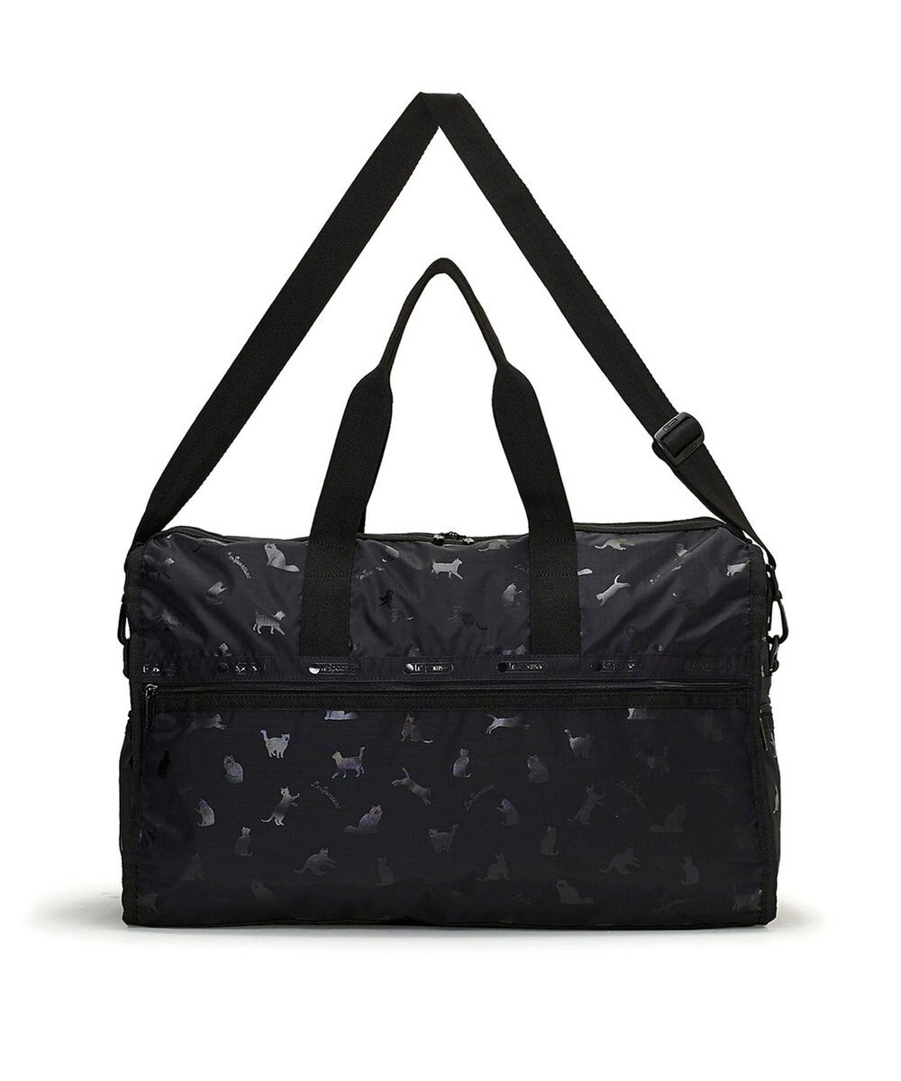 LeSportsac DELUXE LG WEEKENDER/ブラックキャッツ 