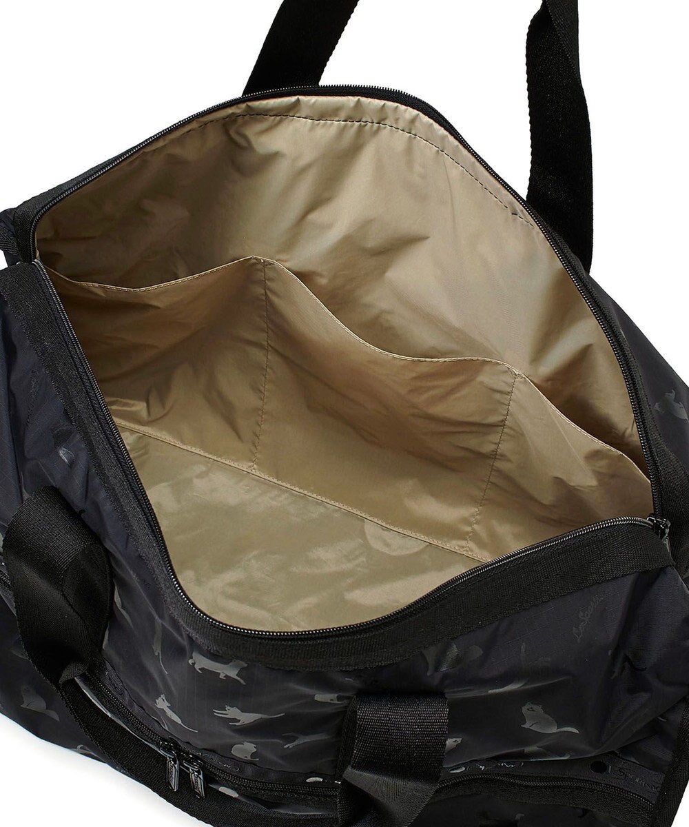 LeSportsac DELUXE LG WEEKENDER/ブラックキャッツ 