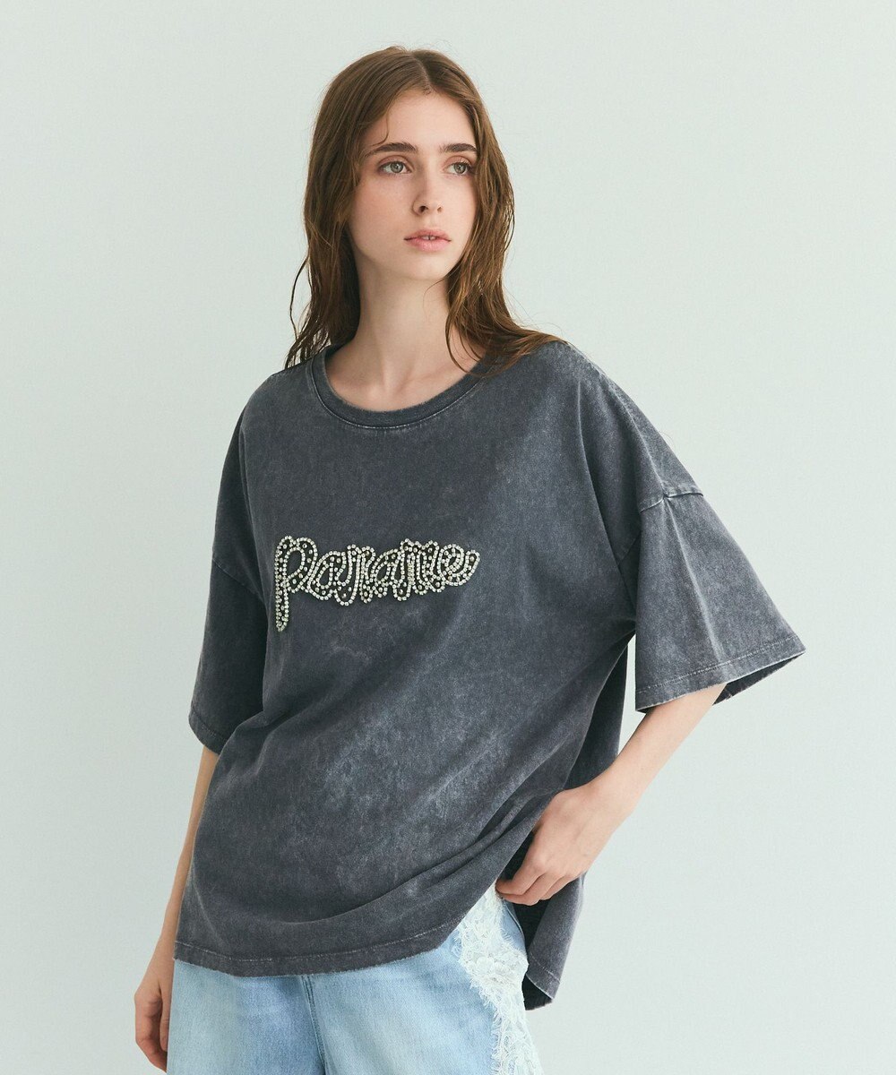 GRACE CONTINENTAL ピグメントTシャツ 