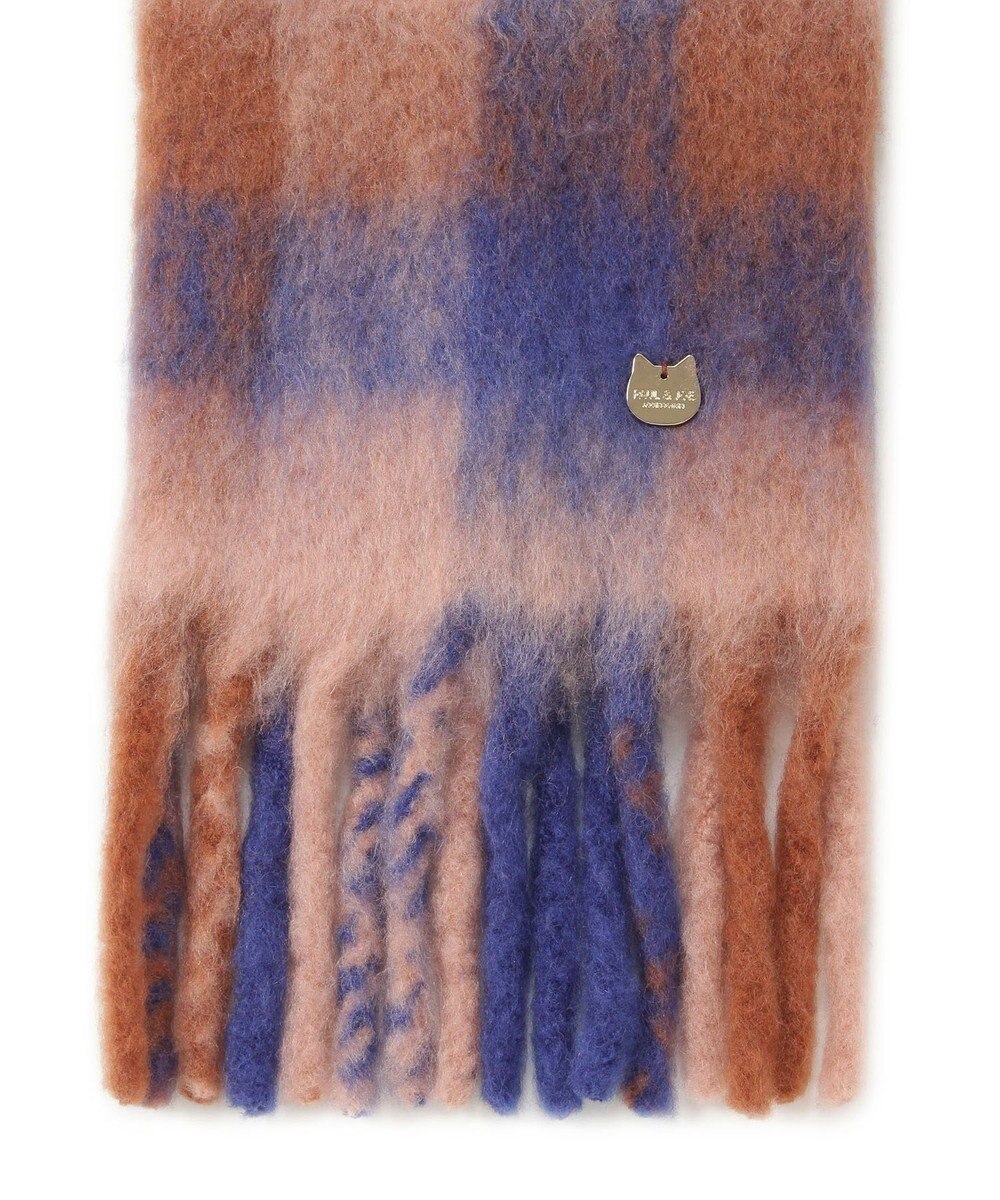 MOONBAT PAUL&JOE ACCESSOIRES(ポール&ジョー) ボリュームマフラー ブロックチェック 