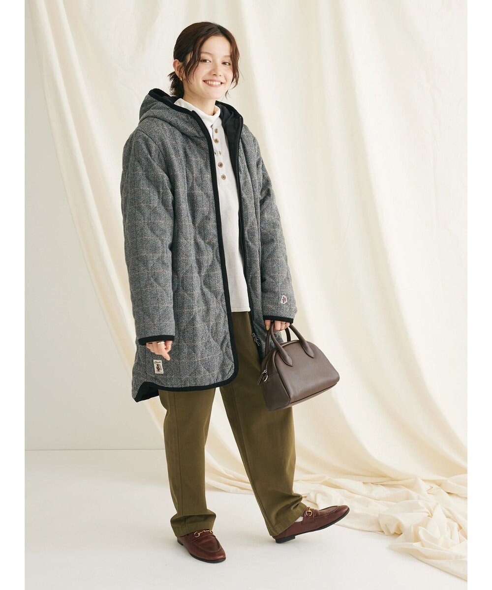 CRAFT STANDARD BOUTIQUE 綿ピーチ綺麗シルエットパンツ 