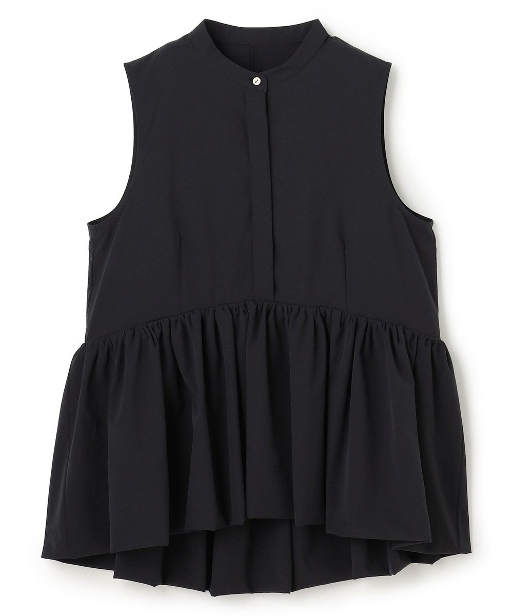 uncrave クールタッチカラータイプライター ペプラムブラウス 