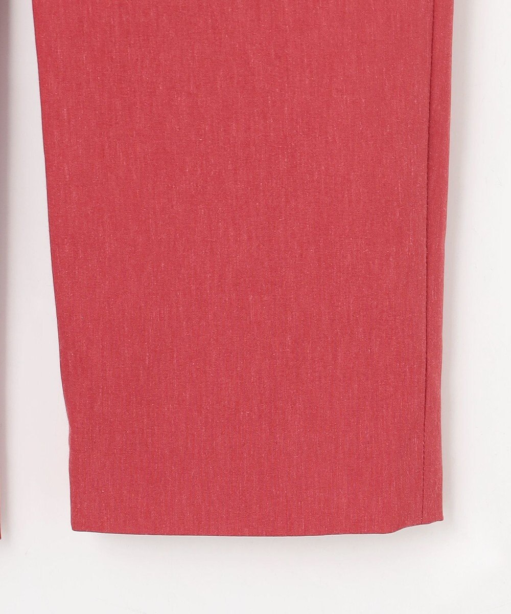 J.PRESS LADIES L 【WEB限定カラーあり・人気素材・セットアップ対応】セルロースリネンストレッチ テーパード パンツ 