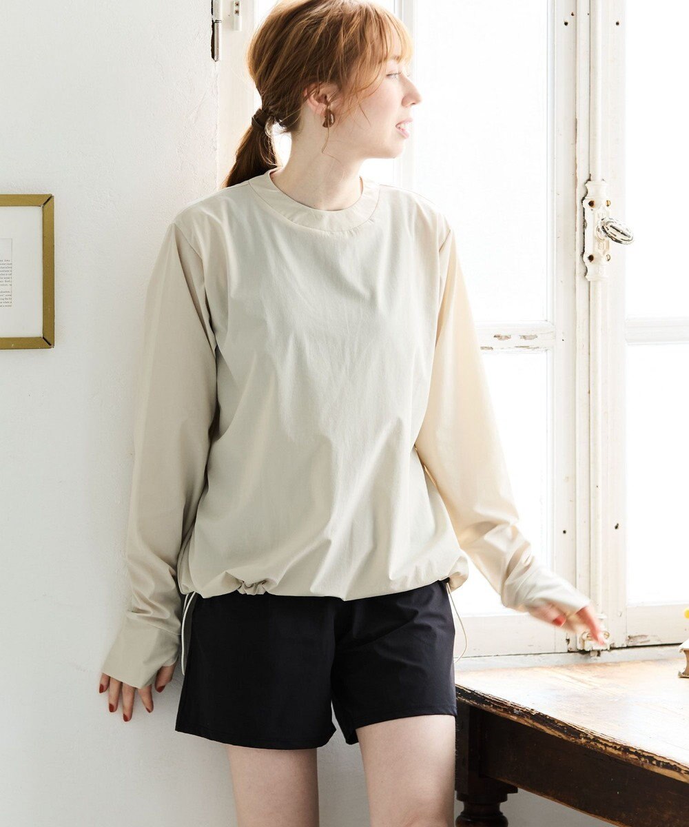 San-ai Resort（三愛水着楽園） 【WEB限定】ラッシュガード付き4点セット水着 9号11号13号【BeachQueen(ビーチクイーン）】 