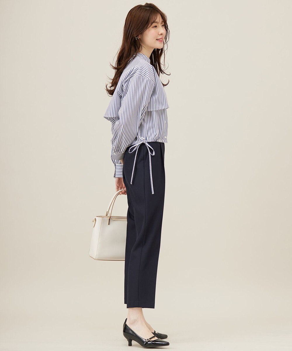 ANY SIS 【UVカット・接触冷感・速乾】クロップトヨークハオリ シャツ 