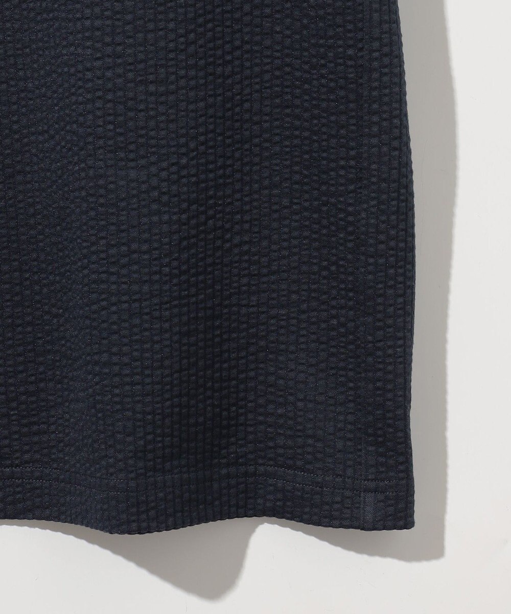 JOSEPH ABBOUD クールビズ【オリジナルオーガニックコットン使用・日本素材】JOEコットンサッカー ポロシャツ 